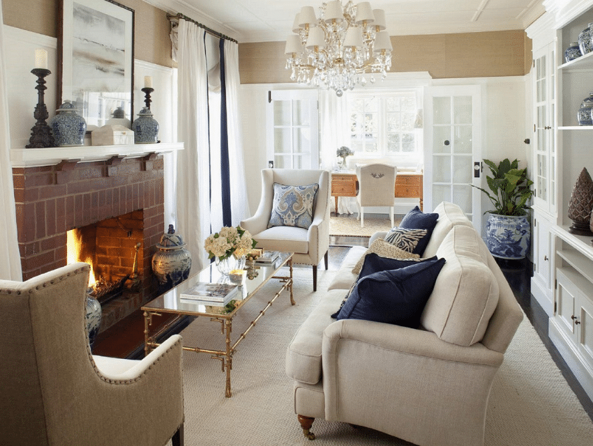 Design Elements of Classic Style Interiors Fire Place