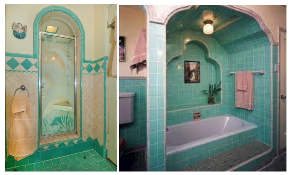 Journey Home Interiors 1930 Bathroom Renovation Yarralumla Au Before Renovation Sea Green Tiles 