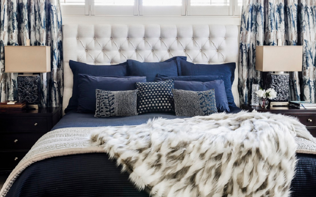 journey-home-interiors-forrest-au-choose-your-own-adventure-decorating-service-bedroom-with-navy-comforter-drapes