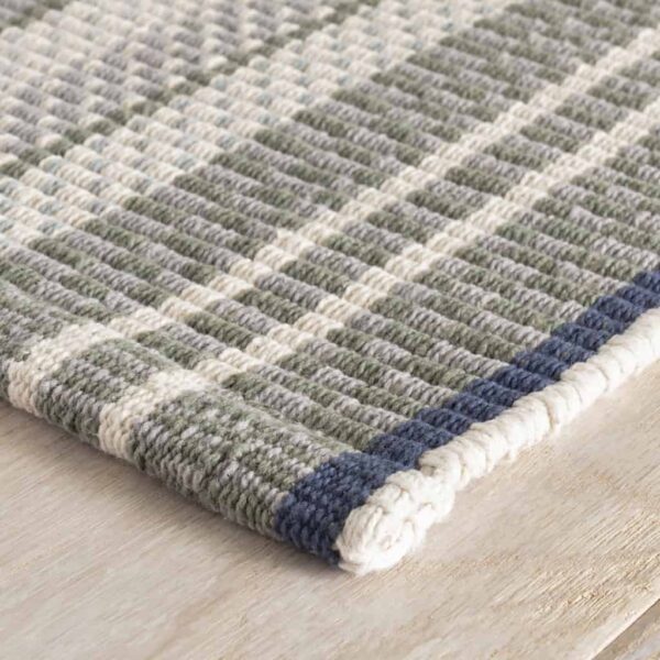 Bay Stripe Cotton Woven Rug Journey Home interior designer canberra