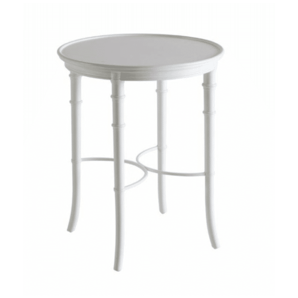 journey home interiors audrey side table white