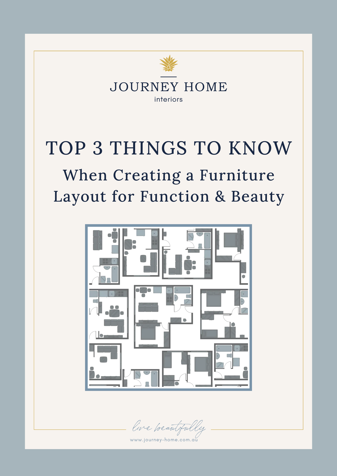 Three Things to Know When Creating a Furniture Layout